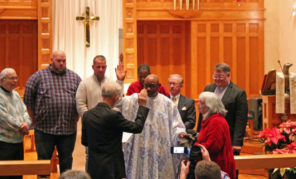 Deborah Mount: Rev El swearing in